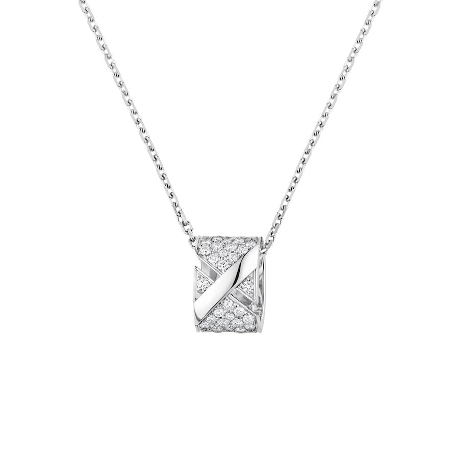 [Echo Fine ]LIENS EVIDENCE DIAMOND PAVED NECKLACE