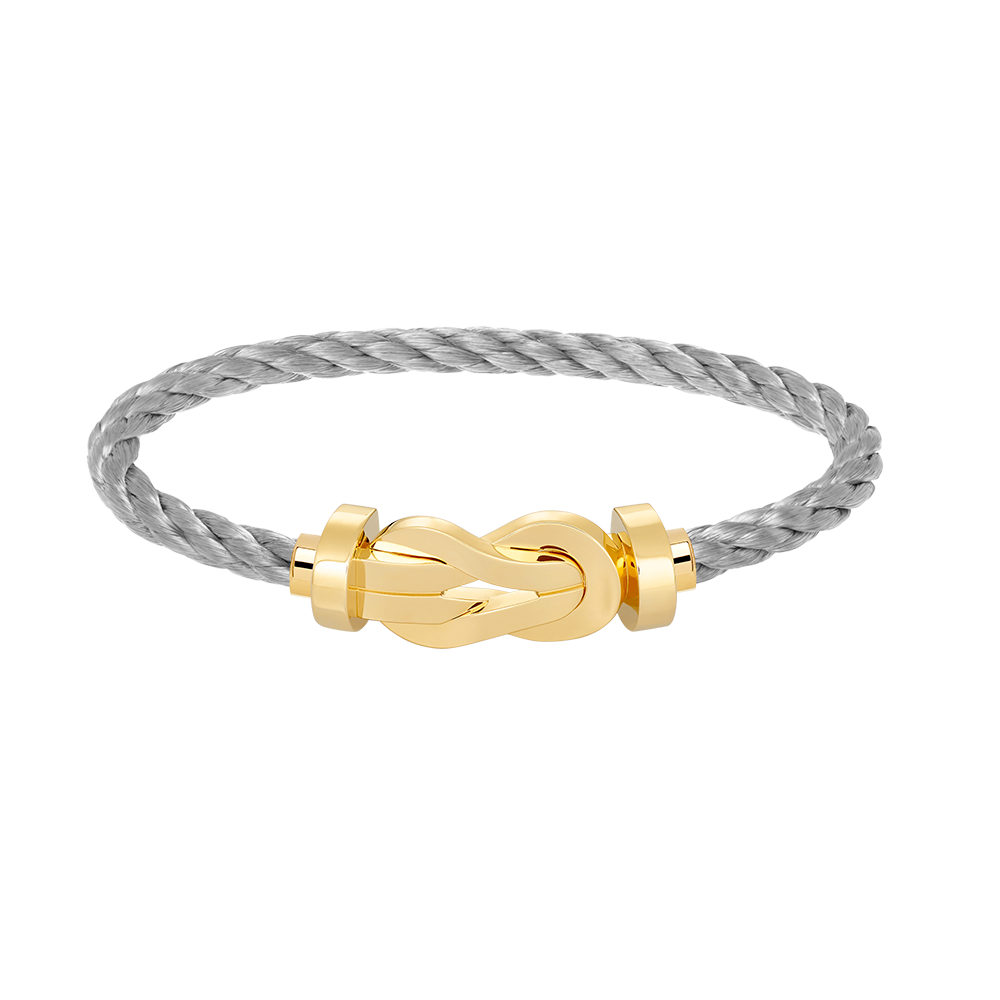 [Echo Fine ]CHANCE LARGE 8 FIGURE BUCKLE NO DIAMOND BRACELET GOLD