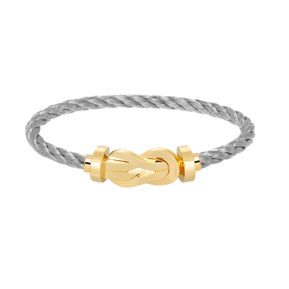 [Echo Fine ]CHANCE LARGE 8 FIGURE BUCKLE NO DIAMOND BRACELET GOLD