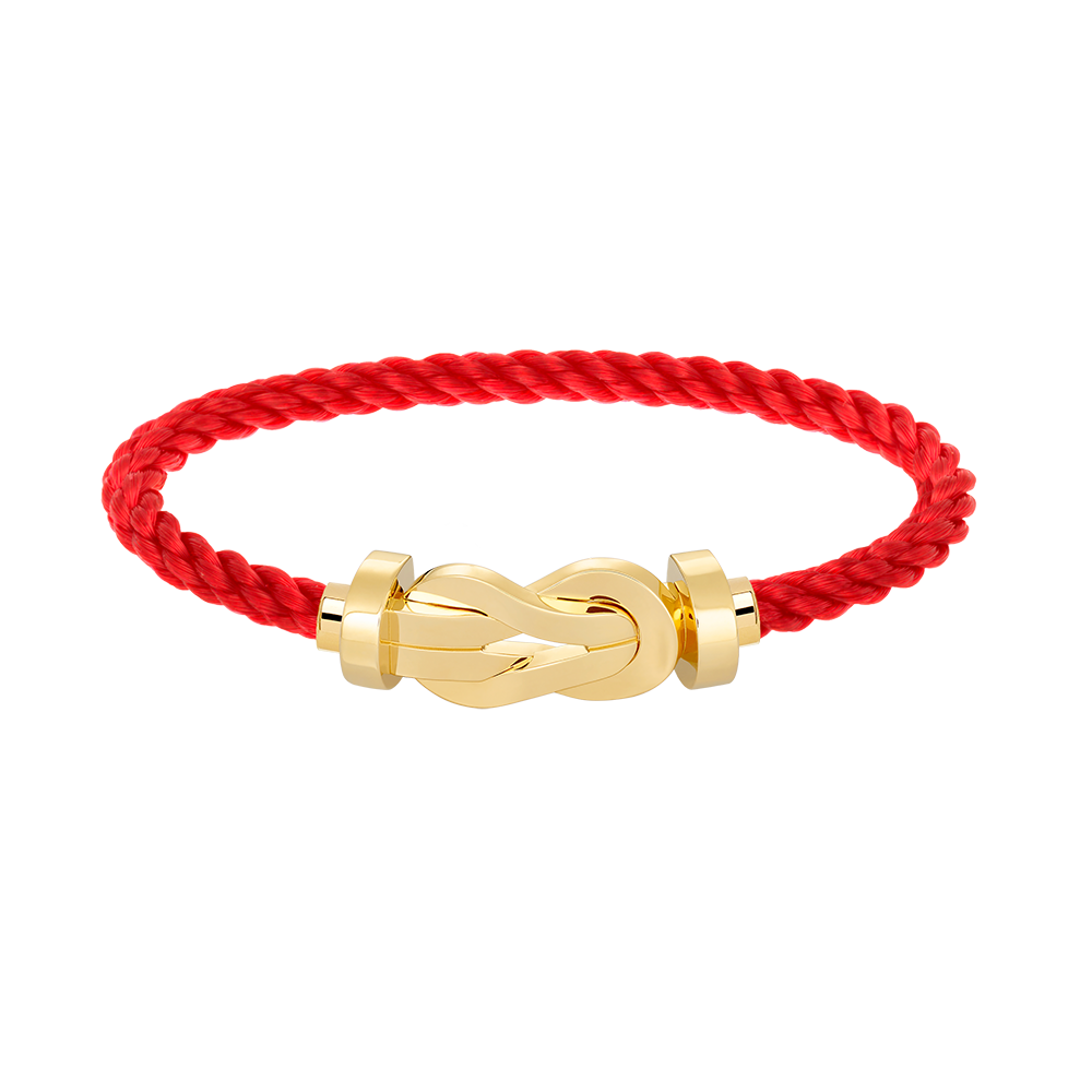 [Echo Fine ]CHANCE LARGE 8 FIGURE BUCKLE NO DIAMOND BRACELET GOLD