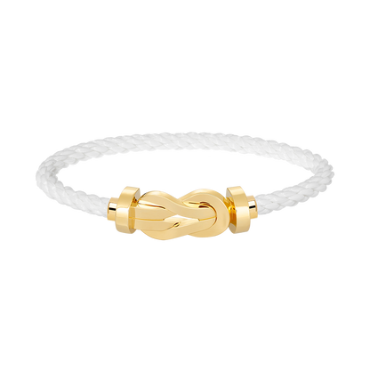[Echo Fine ]CHANCE LARGE 8 FIGURE BUCKLE NO DIAMOND BRACELET GOLD
