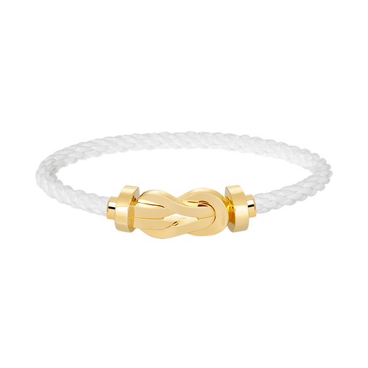 [Echo Fine ]CHANCE LARGE 8 FIGURE BUCKLE NO DIAMOND BRACELET GOLD