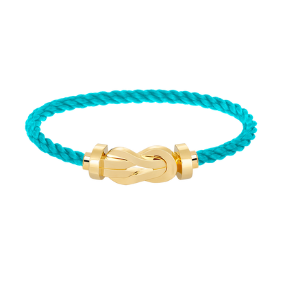 [Echo Fine ]CHANCE LARGE 8 FIGURE BUCKLE NO DIAMOND BRACELET GOLD