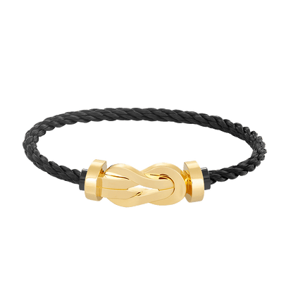 [Echo Fine ]CHANCE LARGE 8 FIGURE BUCKLE NO DIAMOND BRACELET GOLD