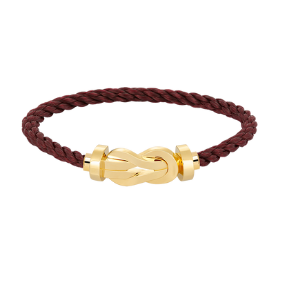 [Echo Fine ]CHANCE LARGE 8 FIGURE BUCKLE NO DIAMOND BRACELET GOLD