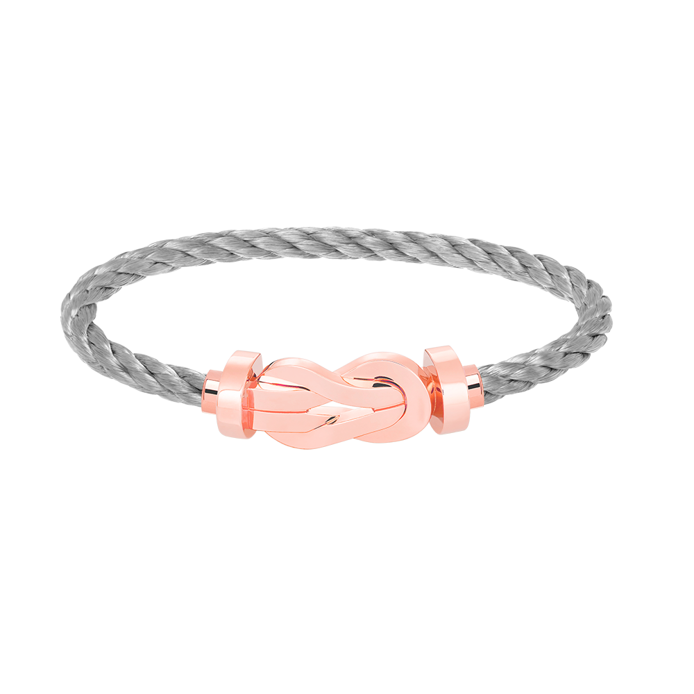 [Echo Fine ]CHANCE LARGE 8 FIGURE BUCKLE NO DIAMOND BRACELET ROSE GOLD