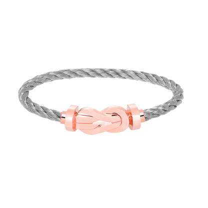 [Echo Fine ]CHANCE LARGE 8 FIGURE BUCKLE NO DIAMOND BRACELET ROSE GOLD