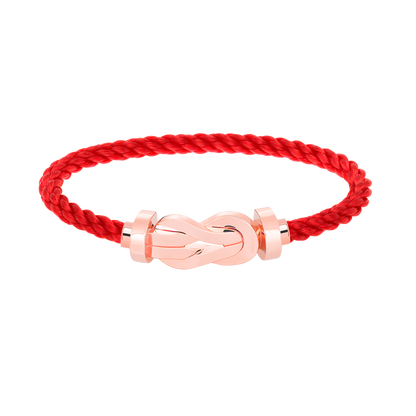 [Echo Fine ]CHANCE LARGE 8 FIGURE BUCKLE NO DIAMOND BRACELET ROSE GOLD