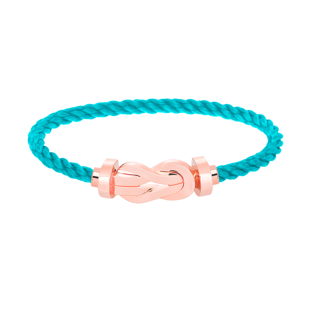 [Echo Fine ]CHANCE LARGE 8 FIGURE BUCKLE NO DIAMOND BRACELET ROSE GOLD