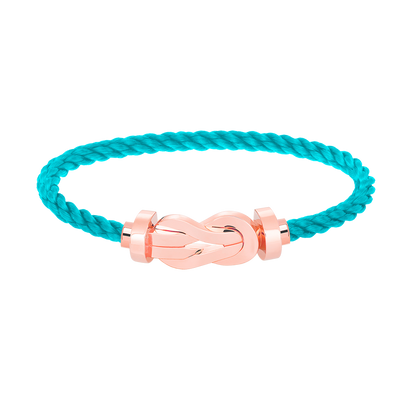 [Echo Fine ]CHANCE LARGE 8 FIGURE BUCKLE NO DIAMOND BRACELET ROSE GOLD