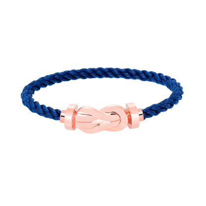 [Echo Fine ]CHANCE LARGE 8 FIGURE BUCKLE NO DIAMOND BRACELET ROSE GOLD