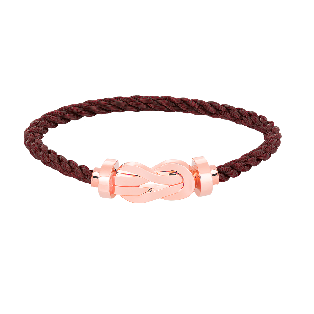 [Echo Fine ]CHANCE LARGE 8 FIGURE BUCKLE NO DIAMOND BRACELET ROSE GOLD