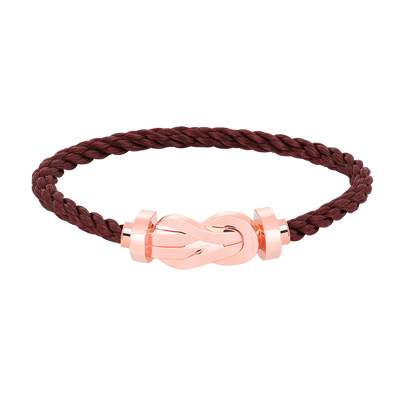 [Echo Fine ]CHANCE LARGE 8 FIGURE BUCKLE NO DIAMOND BRACELET ROSE GOLD