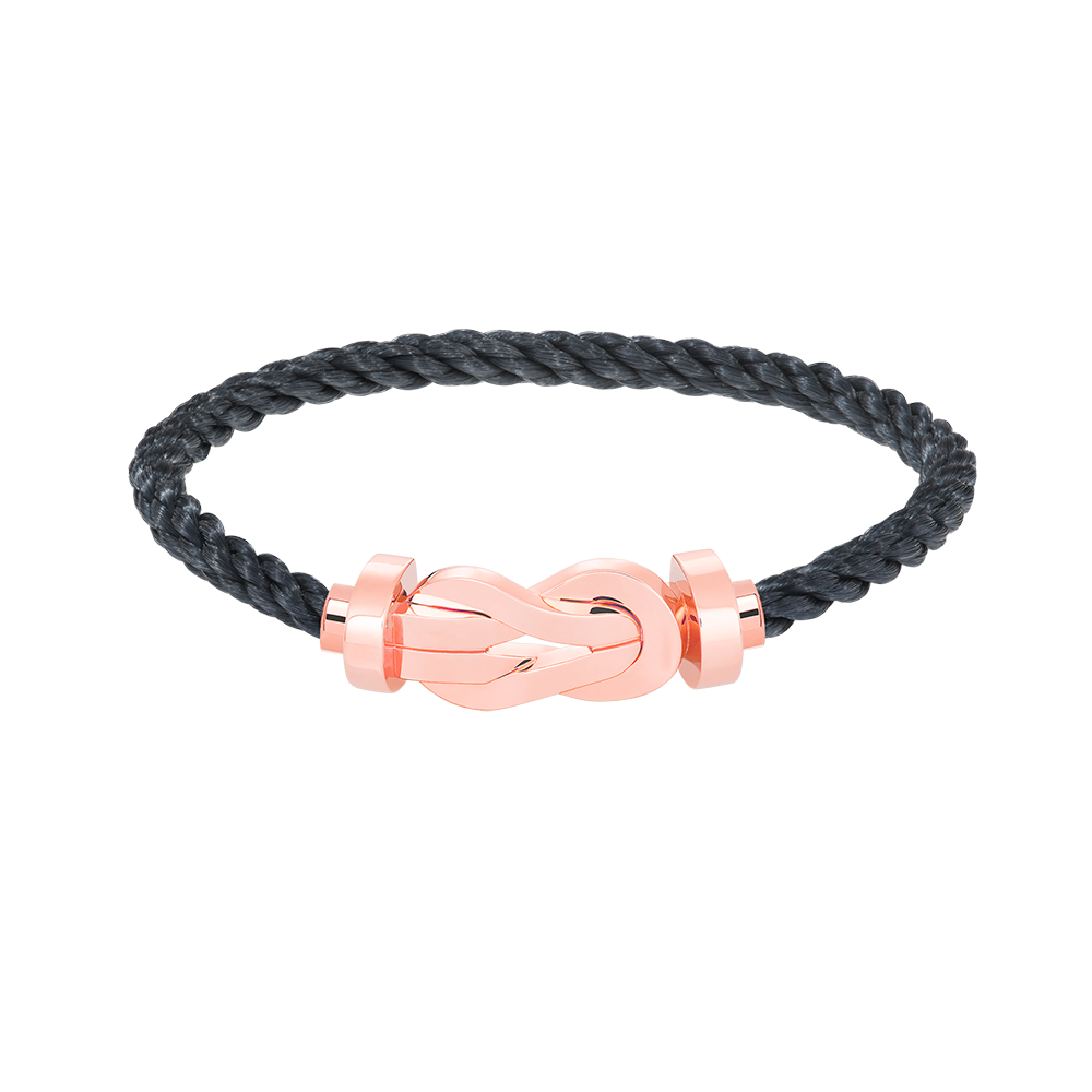 [Echo Fine ]CHANCE LARGE 8 FIGURE BUCKLE NO DIAMOND BRACELET ROSE GOLD