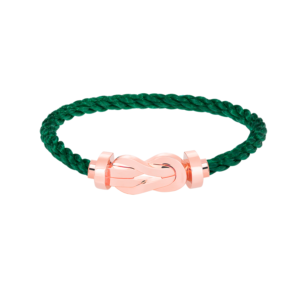 [Echo Fine ]CHANCE LARGE 8 FIGURE BUCKLE NO DIAMOND BRACELET ROSE GOLD