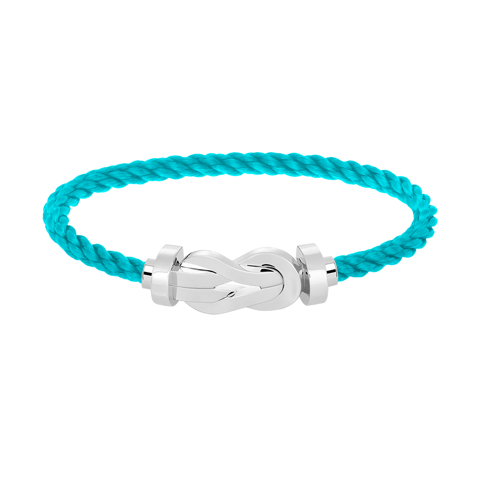[Echo Fine ]CHANCE LARGE 8 FIGURE BUCKLE NO DIAMOND BRACELET SILVER