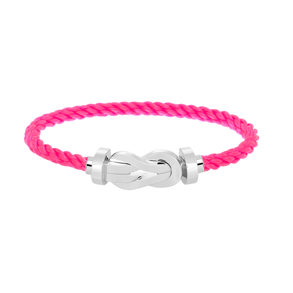 [Echo Fine ]CHANCE LARGE 8 FIGURE BUCKLE NO DIAMOND BRACELET SILVER