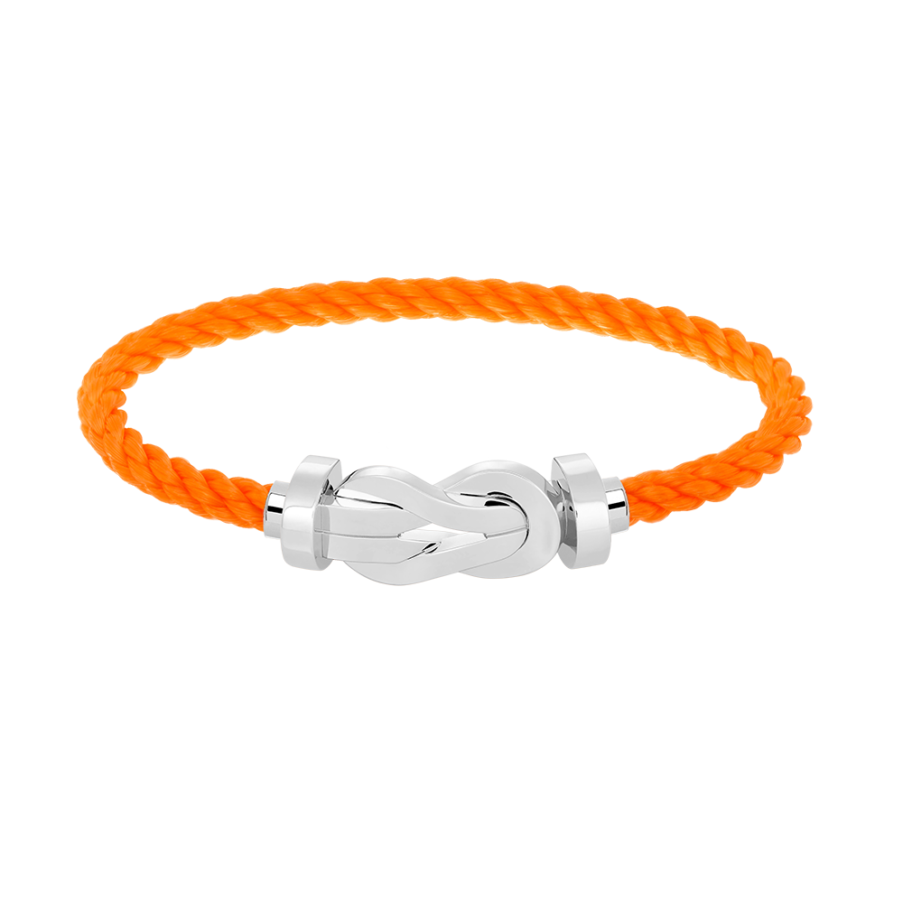 [Echo Fine ]CHANCE LARGE 8 FIGURE BUCKLE NO DIAMOND BRACELET SILVER