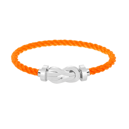 [Echo Fine ]CHANCE LARGE 8 FIGURE BUCKLE NO DIAMOND BRACELET SILVER