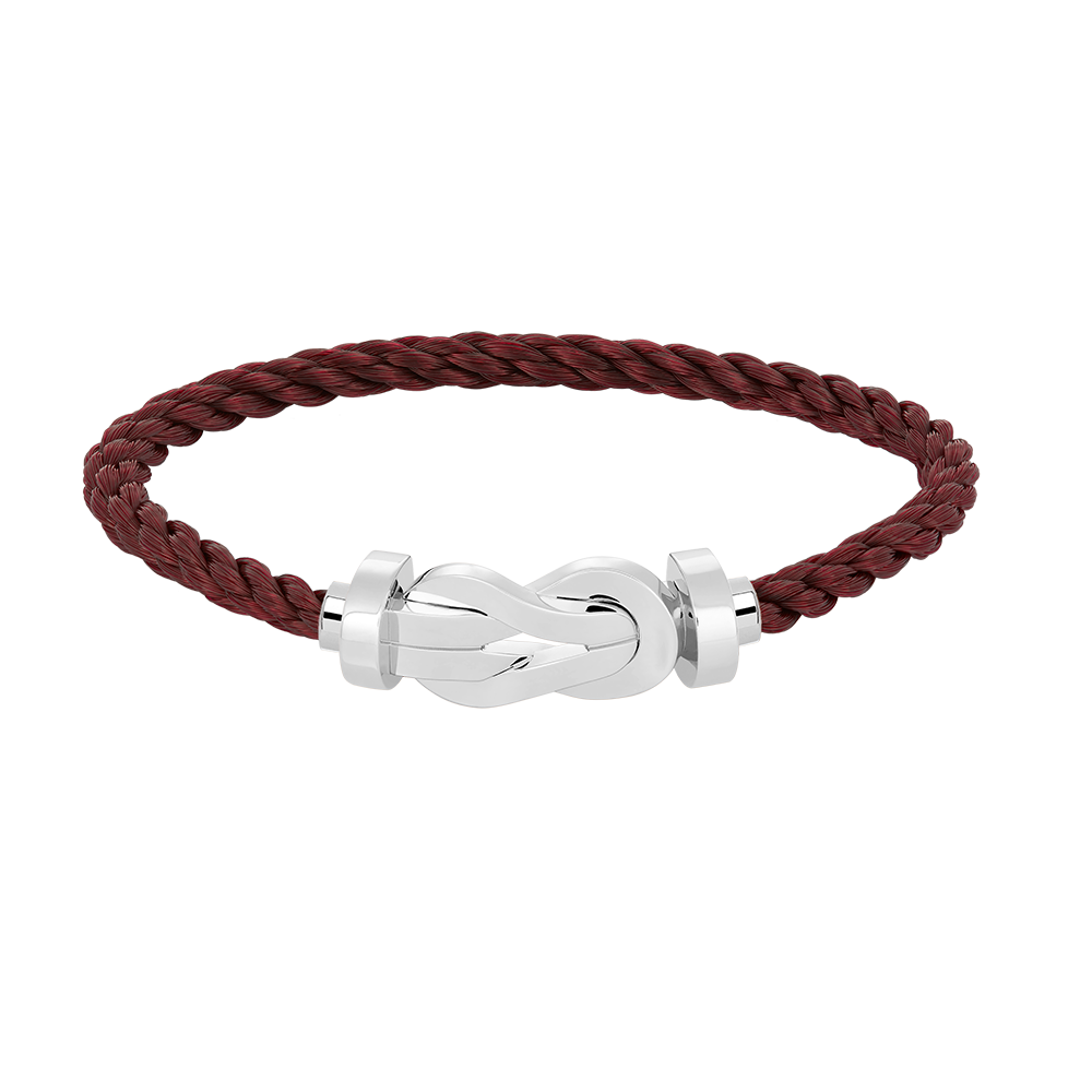 [Echo Fine ]CHANCE LARGE 8 FIGURE BUCKLE NO DIAMOND BRACELET SILVER