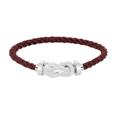 [Echo Fine ]CHANCE LARGE 8 FIGURE BUCKLE NO DIAMOND BRACELET SILVER