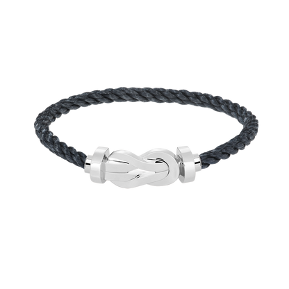 [Echo Fine ]CHANCE LARGE 8 FIGURE BUCKLE NO DIAMOND BRACELET SILVER