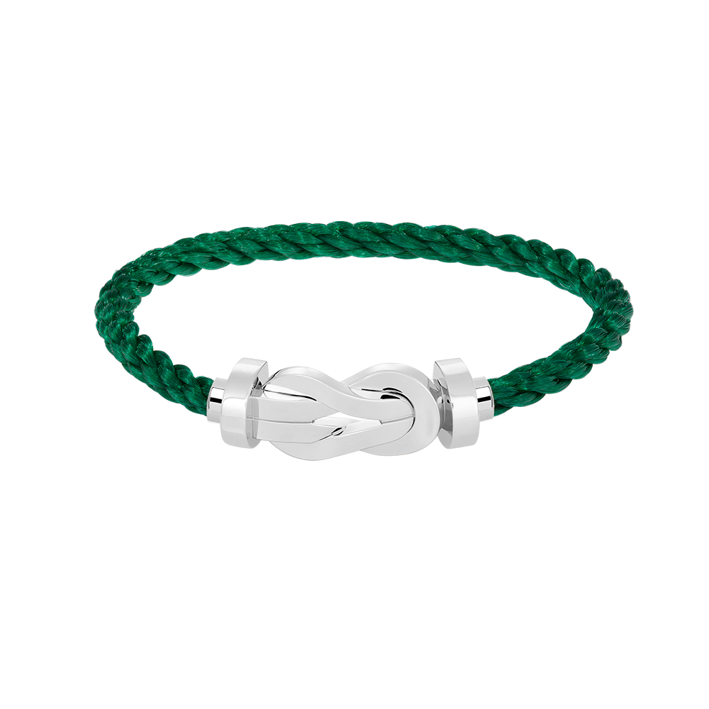 [Echo Fine ]CHANCE LARGE 8 FIGURE BUCKLE NO DIAMOND BRACELET SILVER