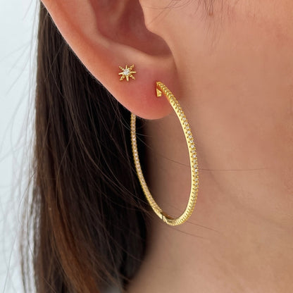 [Echo Fine ]Popular Large Hoop Earrings