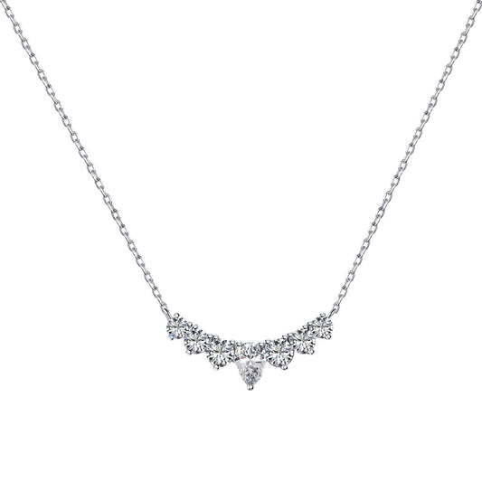 [Echo Fine ]Dainty Colorful Heart Necklace