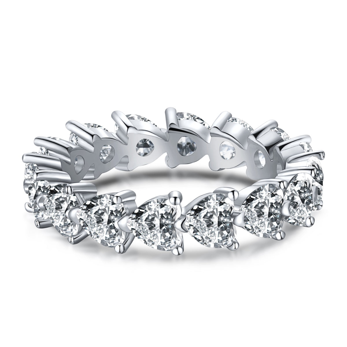 [Echo Fine ]0.25 Carat Radiant Romance Heart Cut Lover Ring