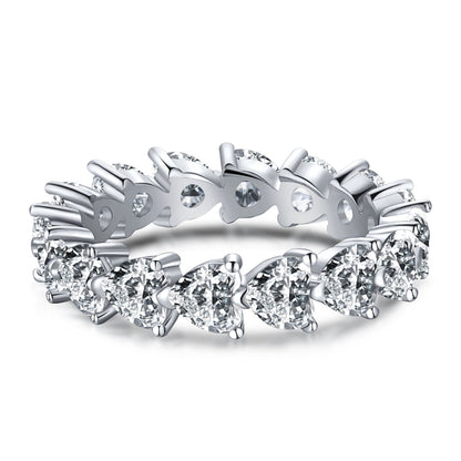 [Echo Fine ]0.25 Carat Radiant Romance Heart Cut Lover Ring