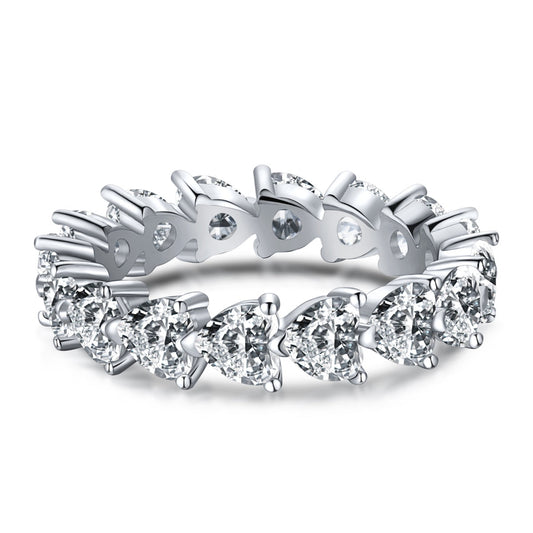 [Echo Fine ]0.25 Carat Radiant Romance Heart Cut Lover Ring