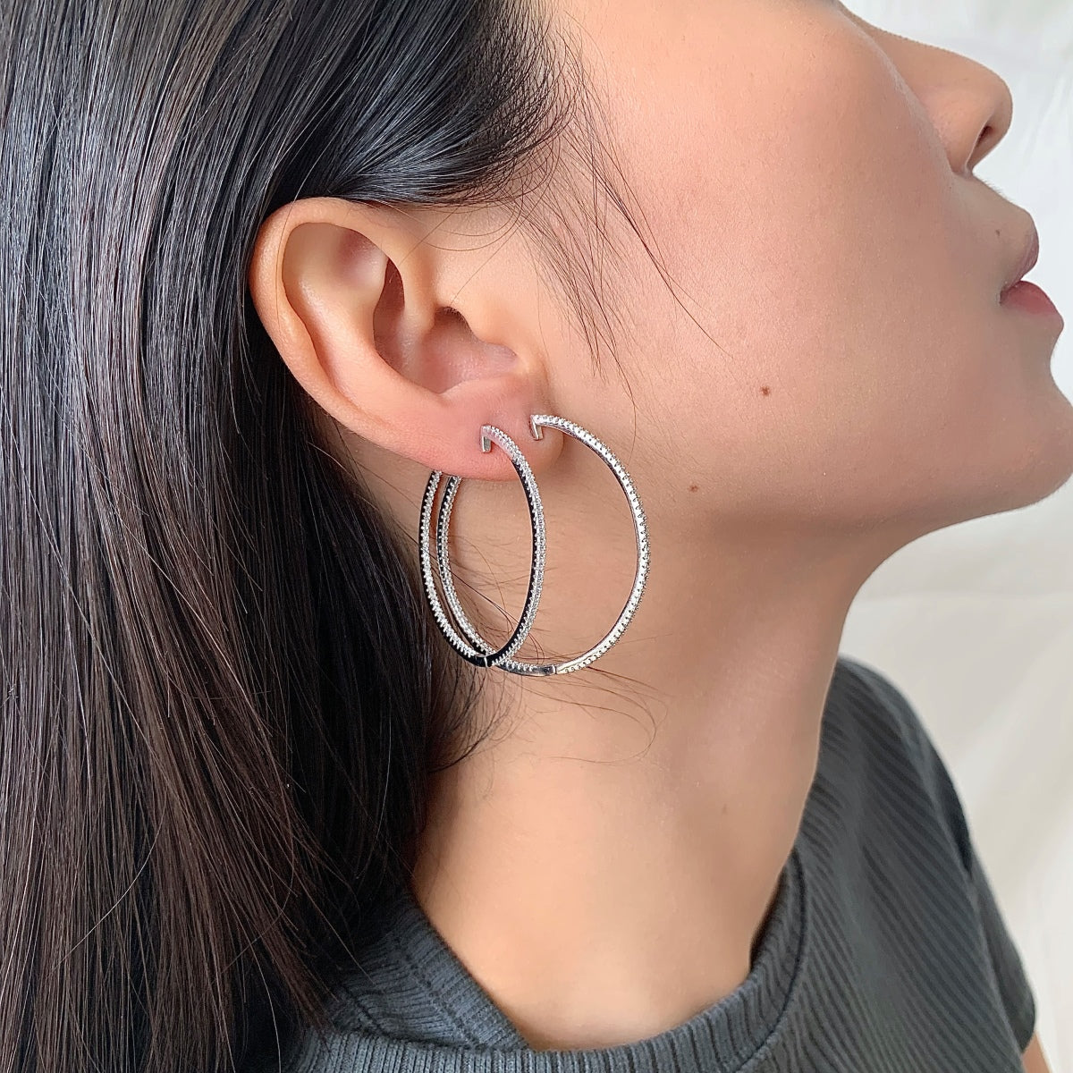 [Echo Fine ]Popular Large Hoop Earrings