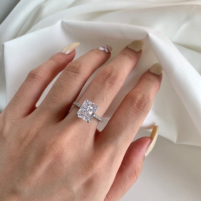 [Echo Fine ]4.0 Carat Luxurious Engagement Ring