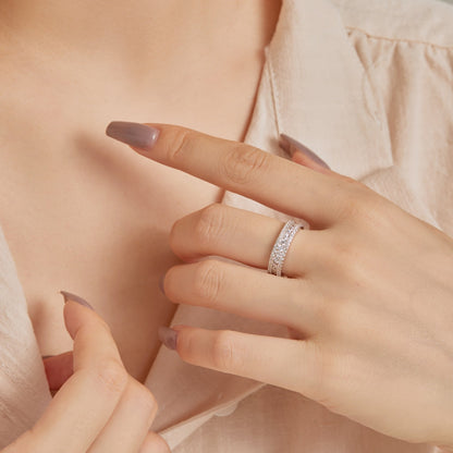 [Echo Fine ]Delicate Colorful Round Cut Daily Ring