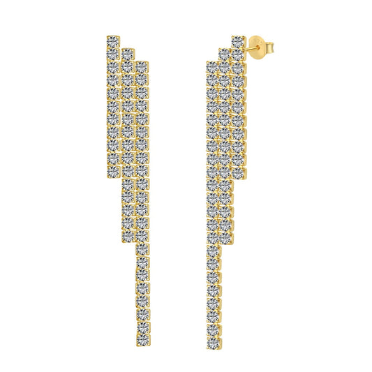 [Echo Fine ]Luxurious Dainty Banquet Earrings