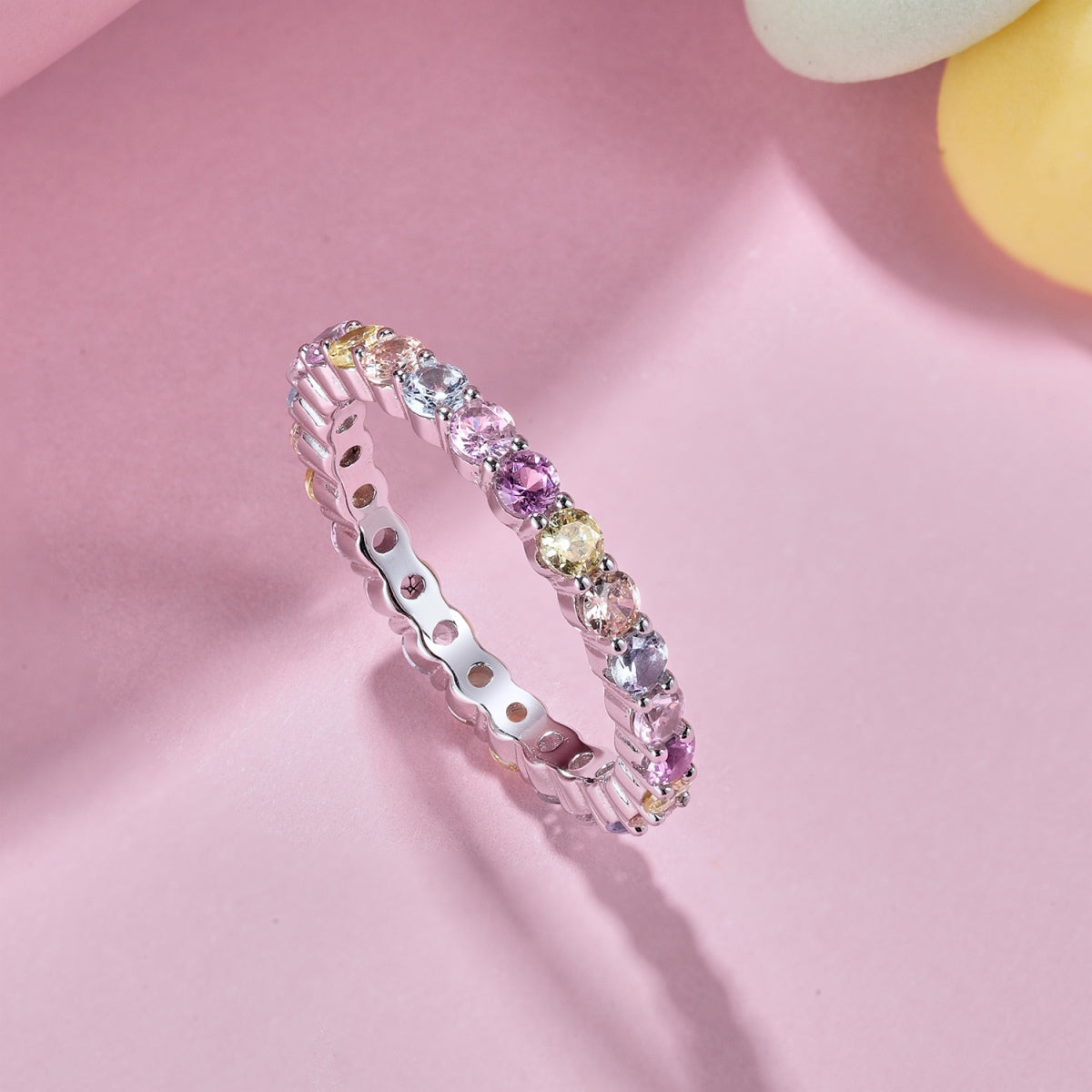 [Echo Fine ]Dazzling Resplendent Round Cut Party Ring