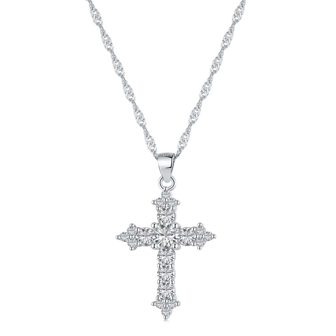 [Echo Fine ]Delicate Cross Shape Necklace