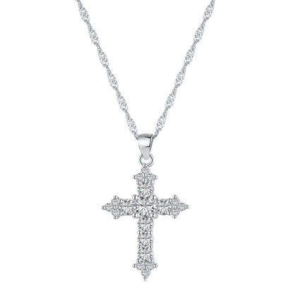 [Echo Fine ]Delicate Cross Shape Necklace