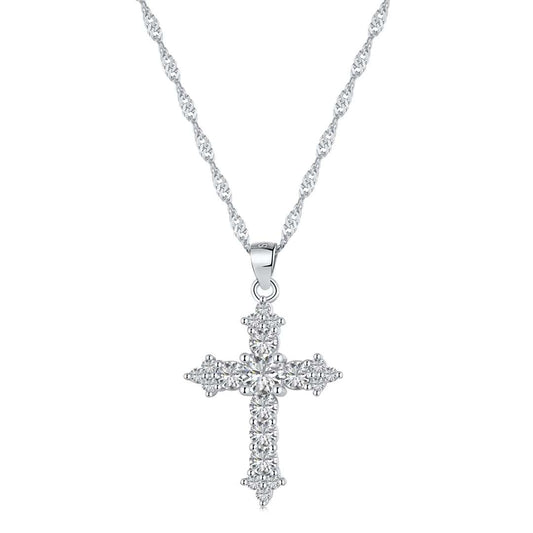 [Echo Fine ]Delicate Cross Shape Necklace