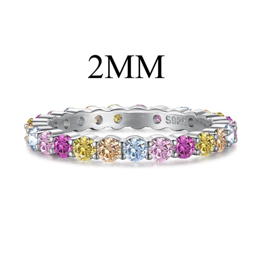 [Echo Fine ]Dazzling Resplendent Round Cut Party Ring