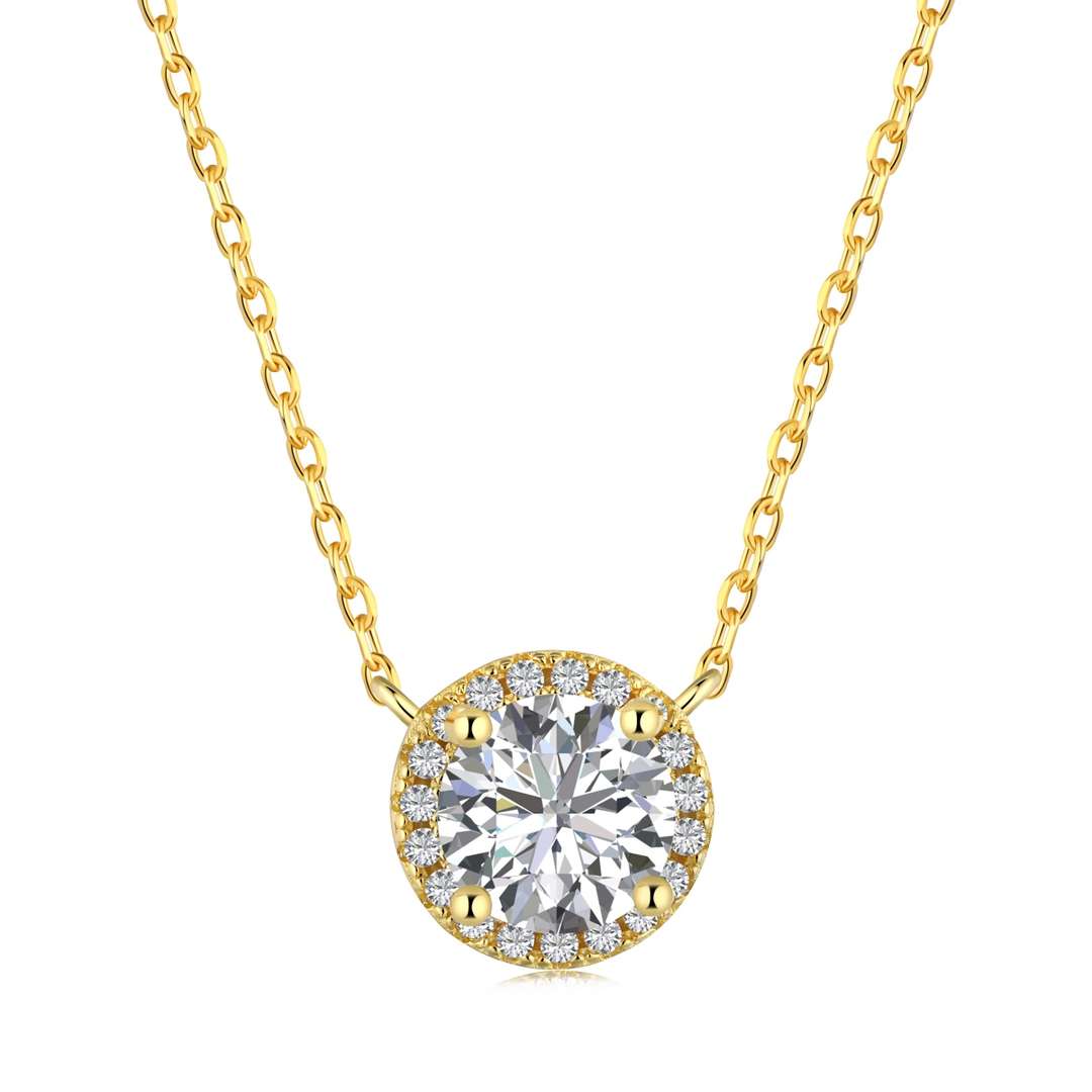[Echo Fine ]Luxurious Round Cut Necklace