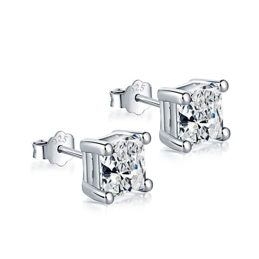 [Echo Fine ]Delicate Square Shape Earrings
