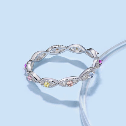 [Echo Fine ]Elegant Energetic Round Cut Daily Ring