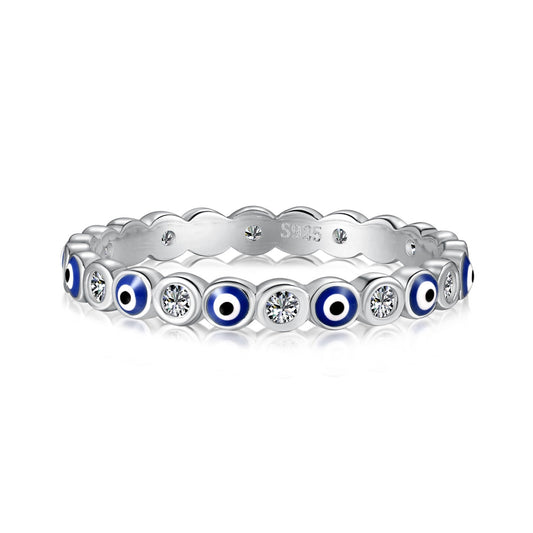[Echo Fine ]Sparkling Vibrant Round Shape Daily Ring