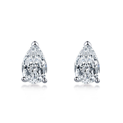[Echo Fine ]Ornate Water Drop Shape Earrings