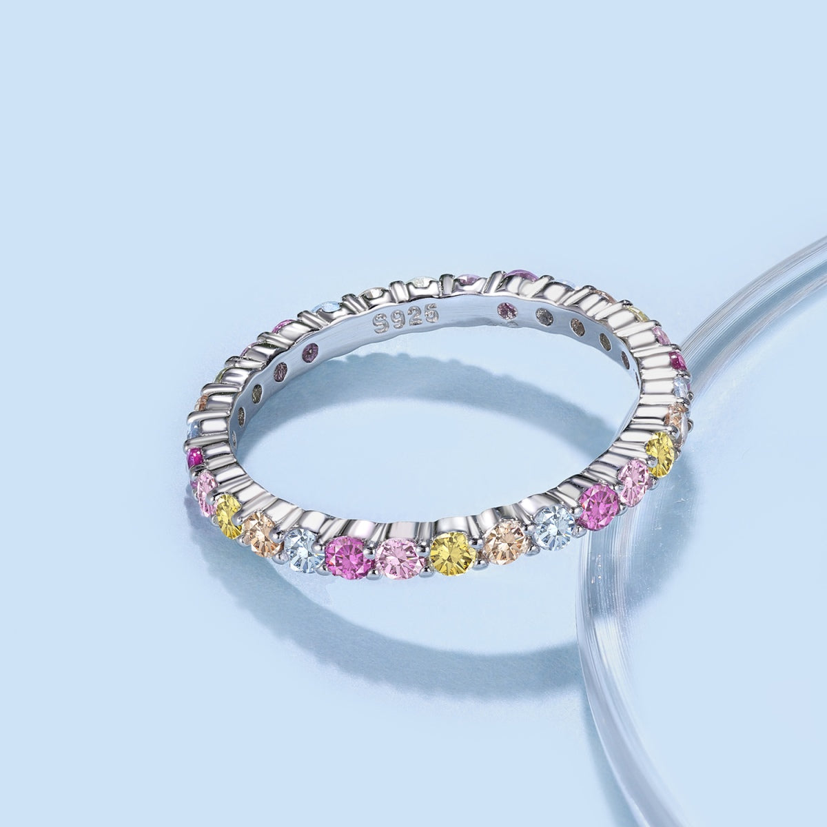 [Echo Fine ]Elegant Vivid Round Cut Daily Ring