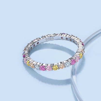 [Echo Fine ]Elegant Vivid Round Cut Daily Ring