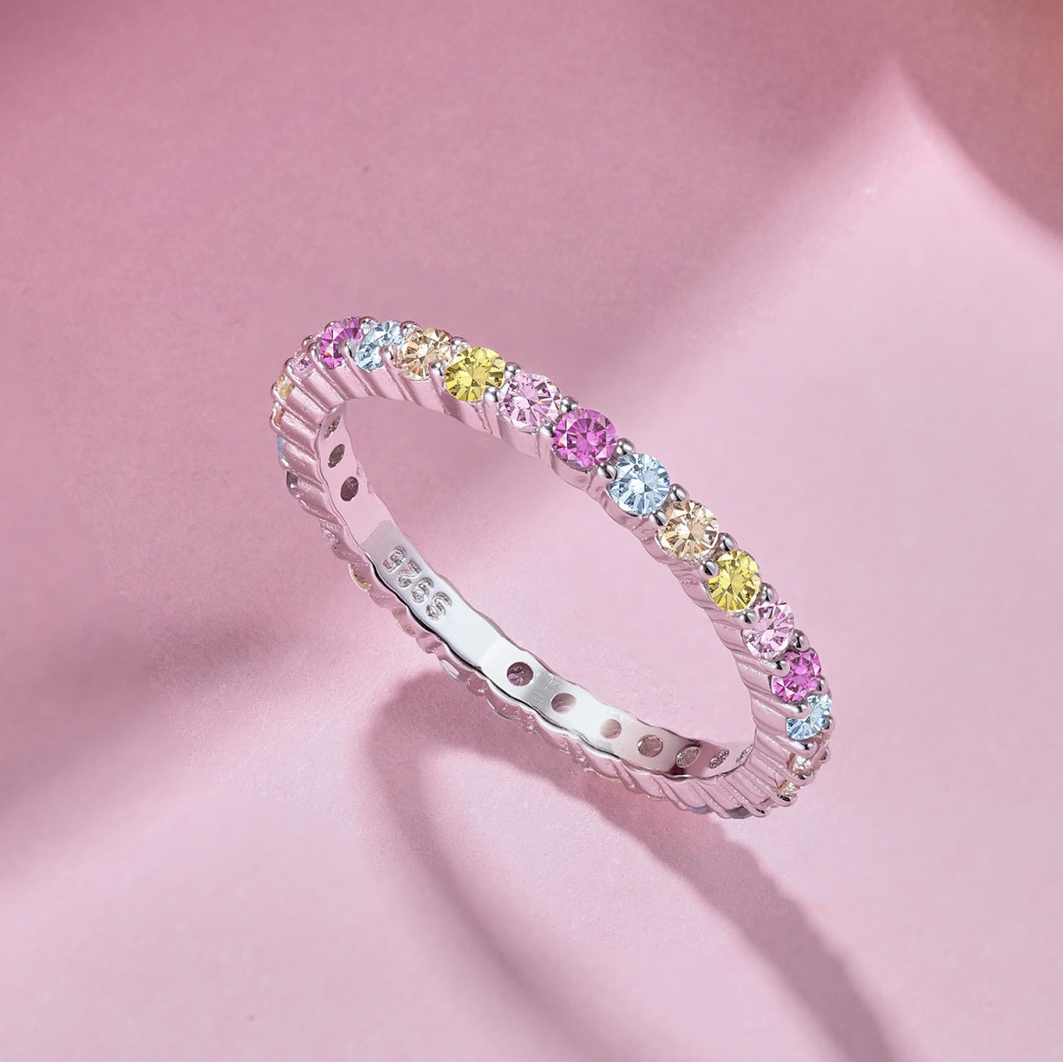 [Echo Fine ]Elegant Vivid Round Cut Daily Ring