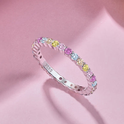 [Echo Fine ]Elegant Vivid Round Cut Daily Ring